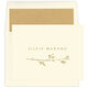 Sketched Branch Folded Note Cards - Raised Ink Image 1 of 4